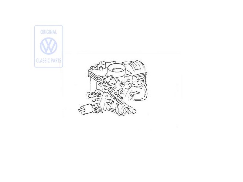 VW Original Carburador - 025129027B