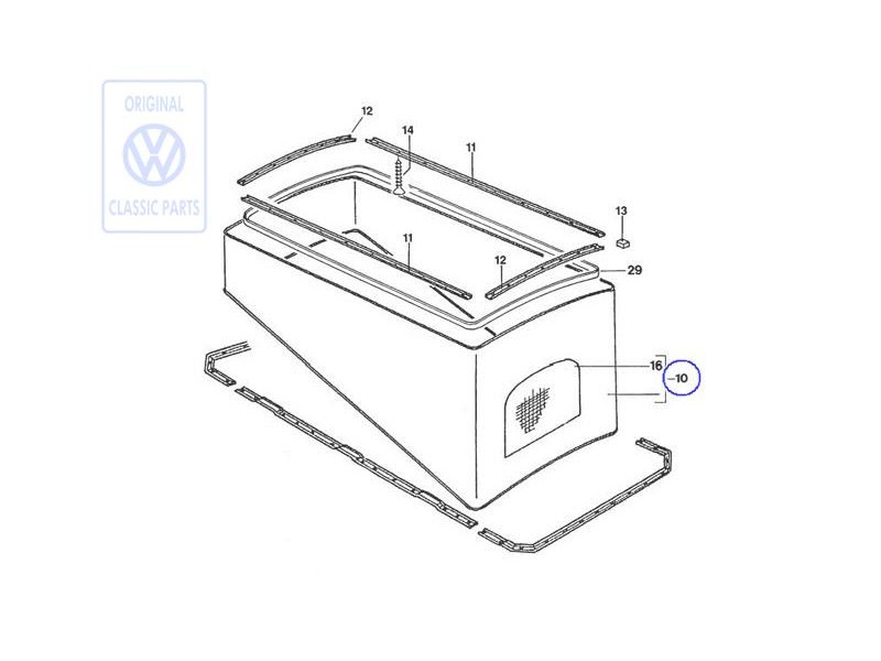 VW Original Fuelle - 255070733A