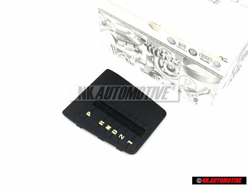 VW Original Recubrimiento P. Accion.Cambio Negro Satinado - 533863215 01C