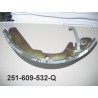 VW Original Zapata Freno Con Forro Y Palanca Reajuste - 251609532Q