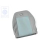 VW Original Tapizado Respaldo Tejido Turquesa/Gris Franela - 7D0881805ARMBN