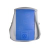 VW Original Tapizado Asiento Tejido Gris Franela/Azul - 7D0883405AAPAH