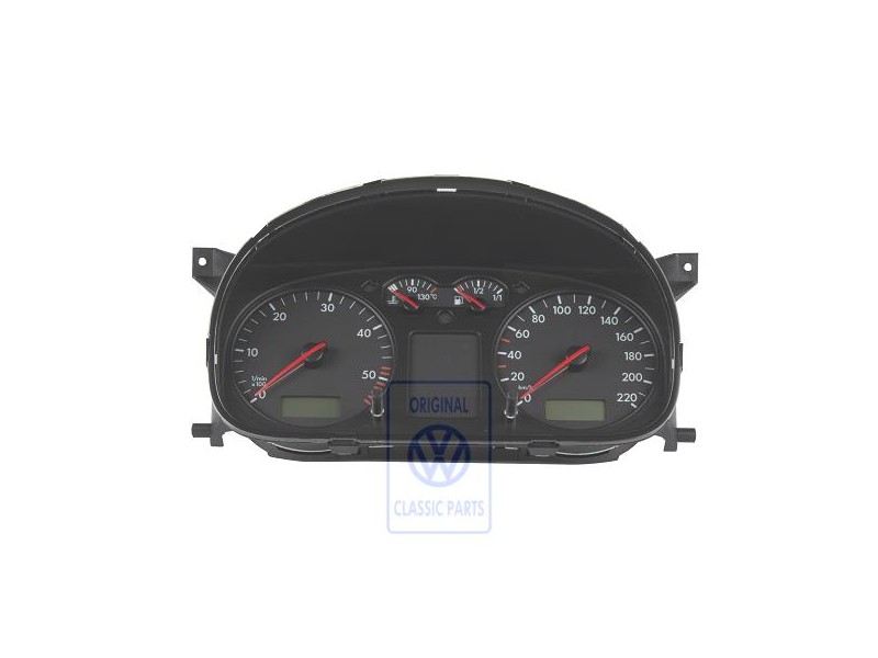 VW Original Cuadro De Instrumentos Negro Satinado - 7D0920820EX01C