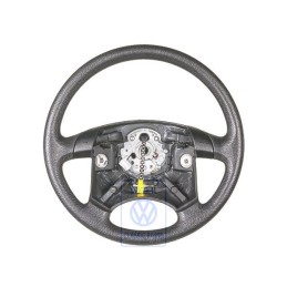 VW Original Volante Direccion Negro Satinado - 701419091B 01C