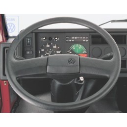VW Original Volante Direccion Negro Satinado - 701419651G 01C