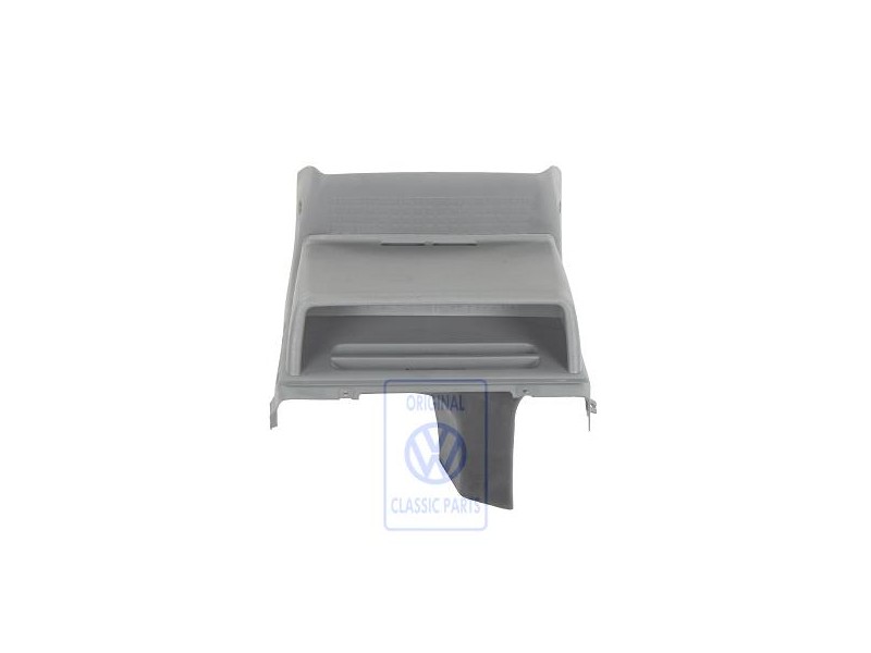 VW Original Difusor Inf. Piso Con Portaobjetos Mistral Gris - 7D1816141A E91