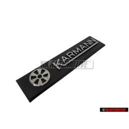 VW Original KARMANN Lado Rotulo Insignia Emblema Cromo - 155853901