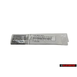 VW Original KARMANN Lado Rotulo Insignia Emblema Cromo - 155853901