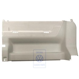 VW Original Revestimiento Pared Lateral Gris Franela - 705867039A HUP