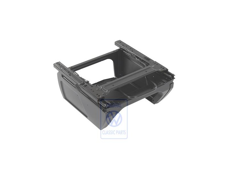 VW Original Armazon Del Asiento Negro - 7D0881669F 01A