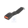 VW Original Cierre De Cinturon Con Cinturon Negro Satinado - 701857878A 01C