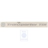 VW Original Rotulo Plata Titanio Oscuro/Blanco - 707853689A CEV