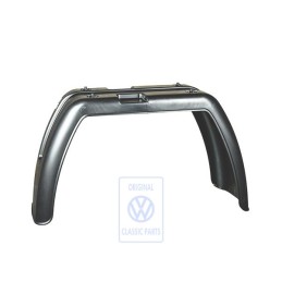 VW Original Aleta Guardabarros Negro Satinado - 7D5821455A B41