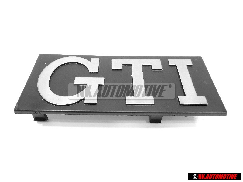 VW Original GTI Frente Rotulo Insignia Emblema Cromo - 171853679 EG8