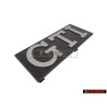 VW Original GTI Frente Rotulo Insignia Emblema Cromo - 171853679 EG8