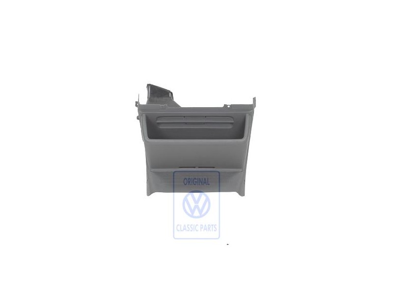 VW Original Difusor Inf. Piso Con Portaobjetos Mistral Gris - 7D1815141 E91
