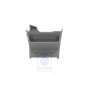 VW Original Difusor Inf. Piso Con Portaobjetos Mistral Gris - 7D1815141 E91