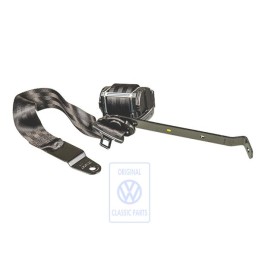 VW Original Cinturon Segur. Tres Puntos Negro Satinado - 705857815 01C