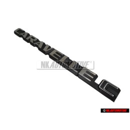VW Original CARAVELLE C Trasero Rotulo Insignia Emblema - 255853689K
