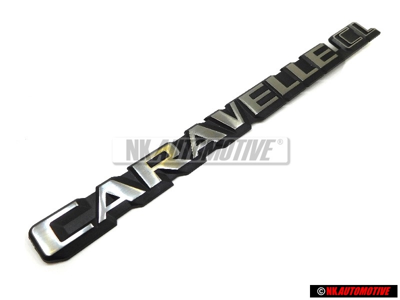 VW Original CARAVELLE CL Trasero Rotulo Insignia Emblema - 255853689L