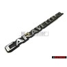 VW Original CARAVELLE CL Trasero Rotulo Insignia Emblema - 255853689L