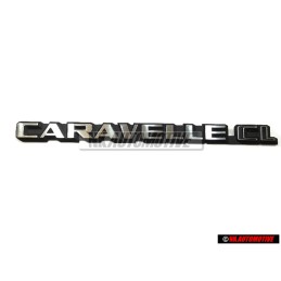 VW Original CARAVELLE CL Trasero Rotulo Insignia Emblema - 255853689L