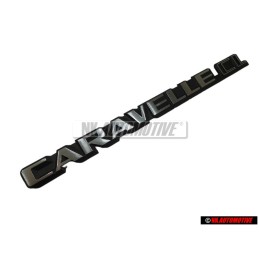 VW Original CARAVELLE CL Trasero Rotulo Insignia Emblema - 255853689L