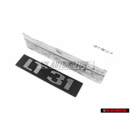 VW Original LT 31 Trasero Rotulo Insignia Emblema Plata Cepillada - 281853687H