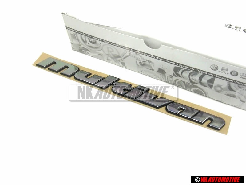 VW Original MULTIVAN Trasero Rotulo Insignia Emblema Cromo - 703853689G Z10