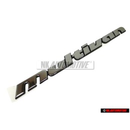 VW Original MULTIVAN Trasero Rotulo Insignia Emblema Cromo - 703853689G Z10