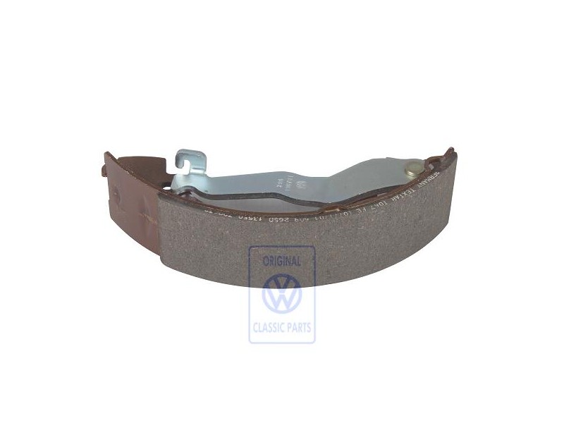 VW Original Zapata Freno Con Forro Y Palanca - 701609531E