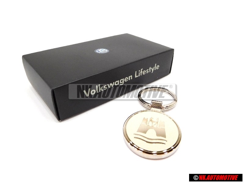 VW Original Llavero Plata/Crema - 000087010AR229