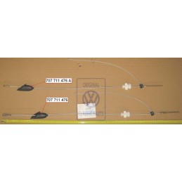VW Original Cable Tiro Con Rodillo Desliz. 