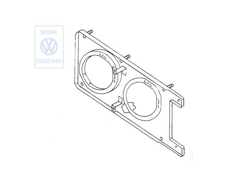 VW Original Marco-Soporte - 531941045B