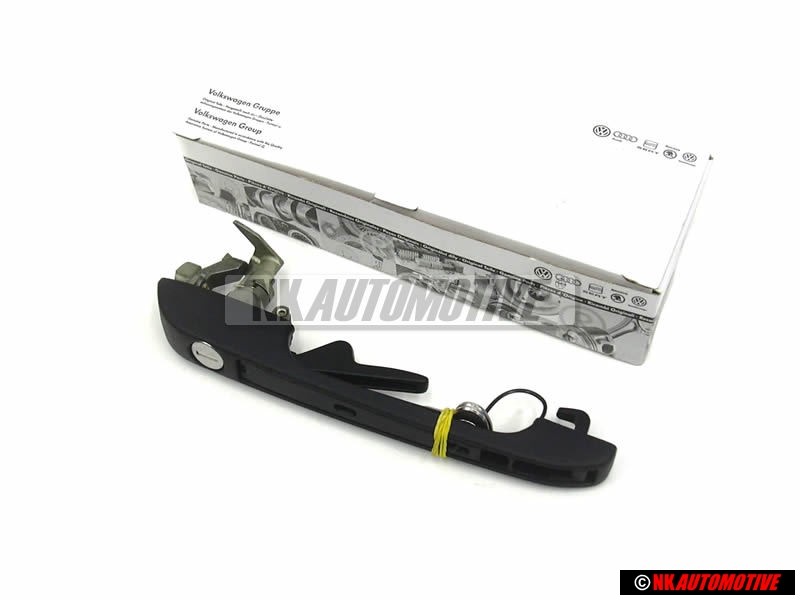 VW Original Manija Ext. Puerta, Negra - 155837205A