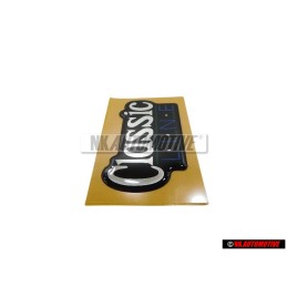 VW Original CLASSIC LINE Lado Rotulo Insignia Emblema - 155853687L BWV
