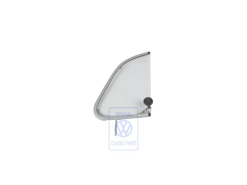 VW Original Ventanilla Giratoria Color Cromo - 111837602D 091