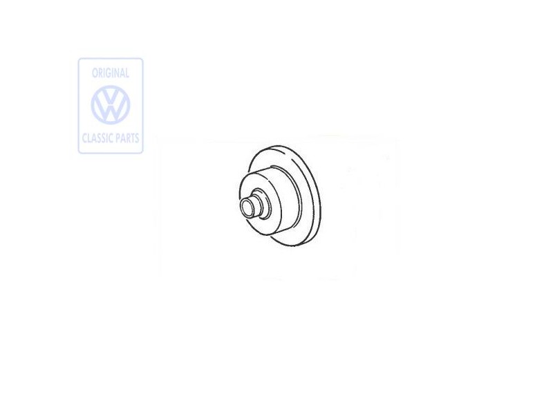 VW Original Disco De Freno - 411407075