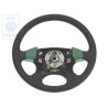 VW Original Volante Direccion Cuero Negro Satinado/Salsa Green - 1H0419091ADEBR