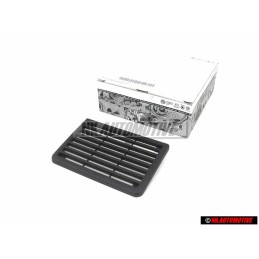 VW Original Recubrimiento Altavoz Negro Satinado - 251857227 01C