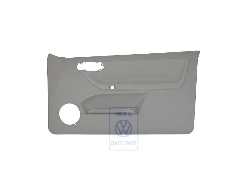 VW Original Revestimiento Puerta Tela Gris Franela - 6N3867012CNHDZ