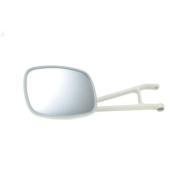 VW Original Retrovisor Exterior (Convexo) Blanco Pastel - 261857513B 90D