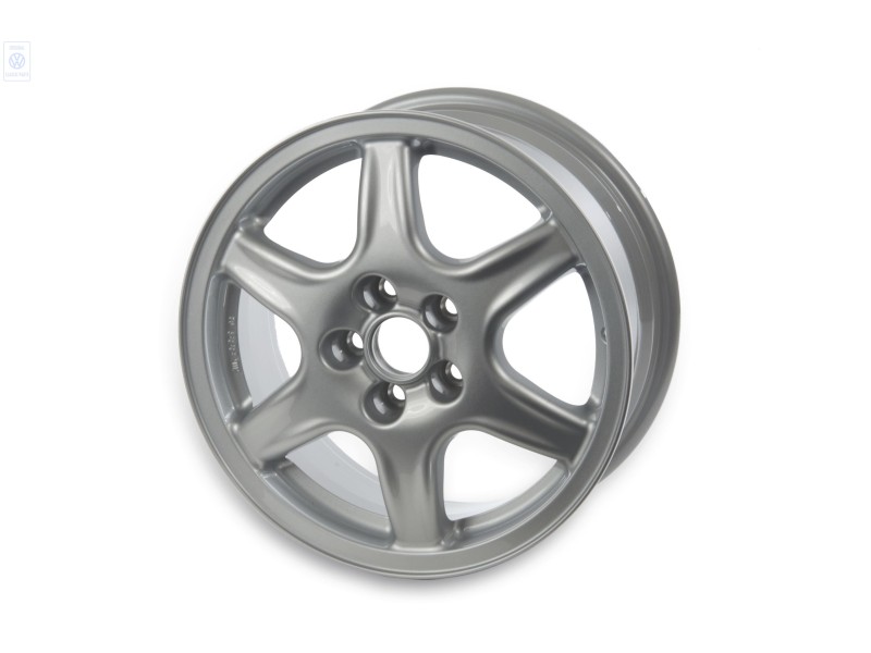 VW Original Llanta De Aluminio Color Cromo - 1H0601025AF091