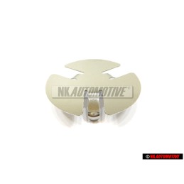 VW Original Chapa Intermedia - 357615231