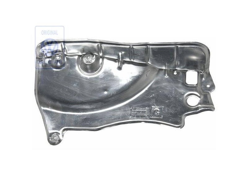 VW Original Chapa Proteccion Termica Para Silenciador Final - 191803310B