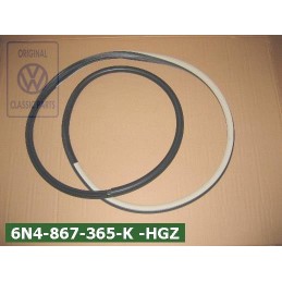 VW Original Junta Puerta Negro Satinado/Crema - 6N4867365K HGZ