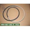 VW Original Junta Puerta Negro Satinado/Crema - 6N4867365K HGZ