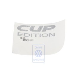 VW Original Rotulo Autoadhesivo Antracita Metalizado Gris - 6Q0853750Q MM5
