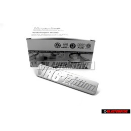 VW Original VR6 EDITION Lado Rotulo Insignia Emblema Aluminio - 1H6853714J Z50