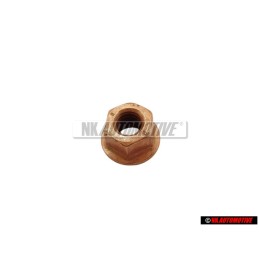 VW Original Tuerca De Collar Hexagonal, Autoasegurante - N 10286108